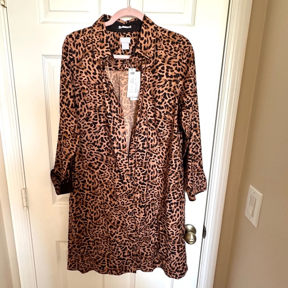 NWT Chico’s Animal Print Dress - Picture 2 of 10